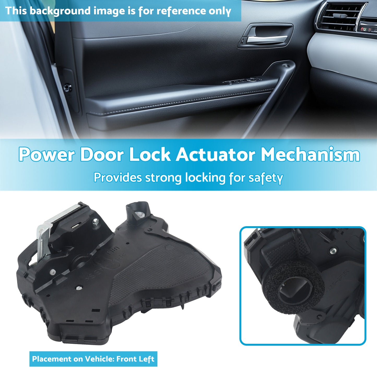 {{ Front Left Power Door Lock Mechanism Assy Suitable For Toyota Hilux Vigo 05-15 }} - Buy Car Parts Online at {{ Kaka Auto Parts }}.