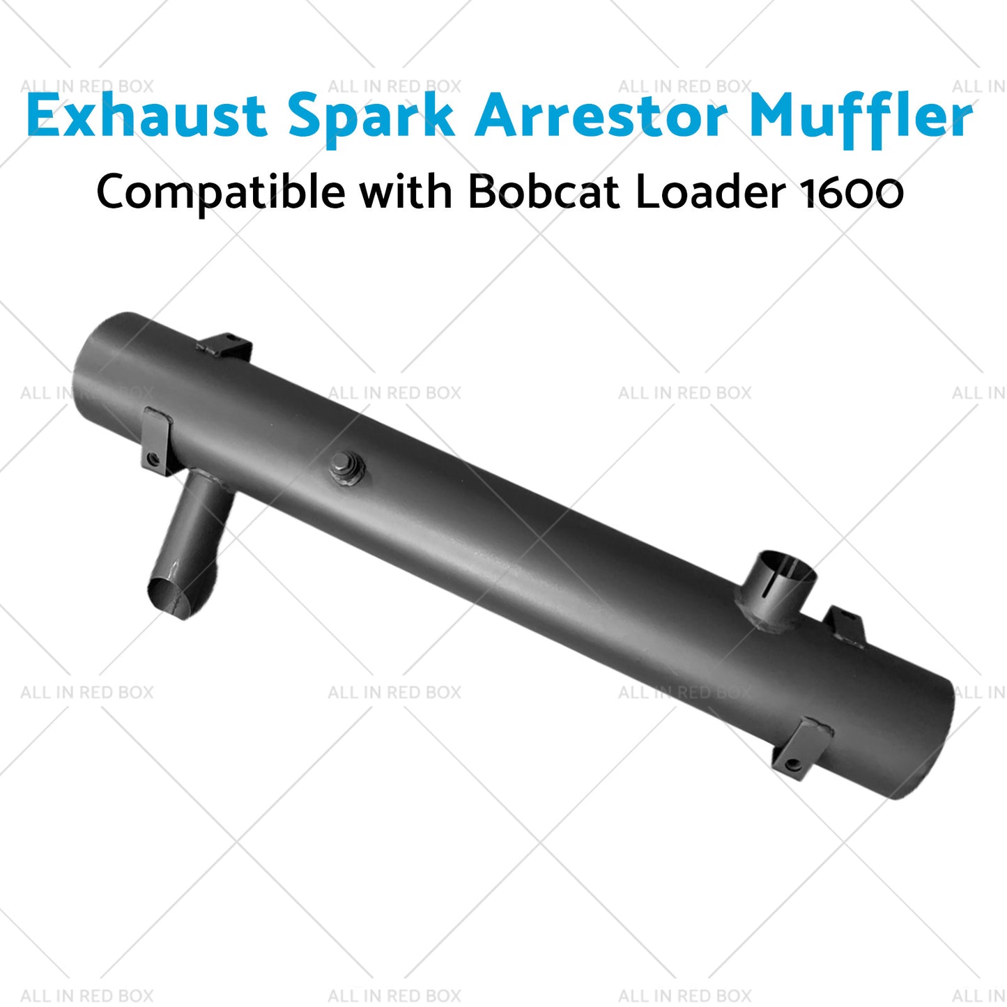 {{ 6514737 Exhaust Spark Arrestor Muffler Suitable for Bobcat Loader 1600 642 643 }} - Buy Car Parts Online at {{ Kaka Auto Parts }}.