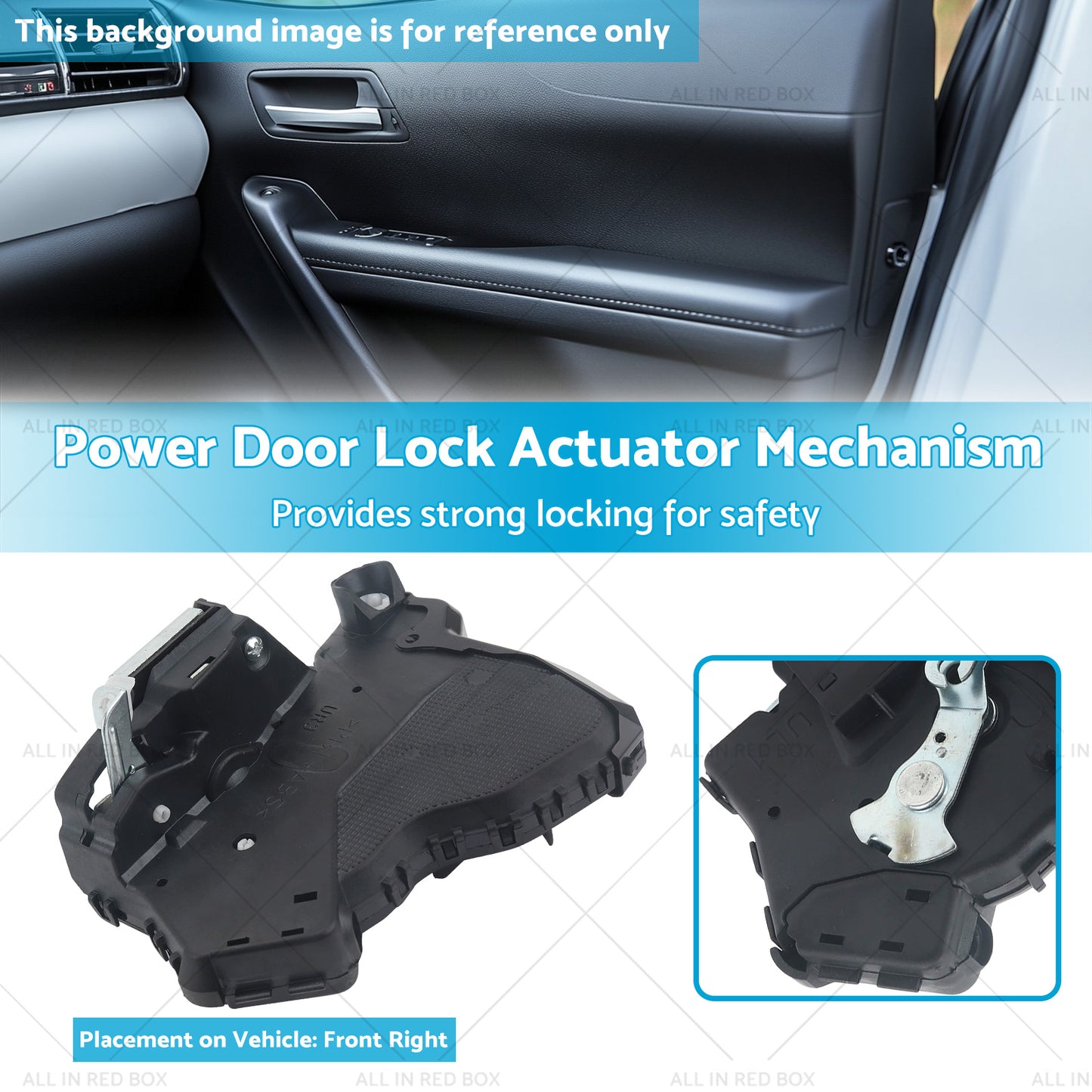 {{ Front RH Power Door Lock Actuator Mechanism Suitable For Toyota Hilux Vigo 05-15 }} - Buy Car Parts Online at {{ Kaka Auto Parts }}.