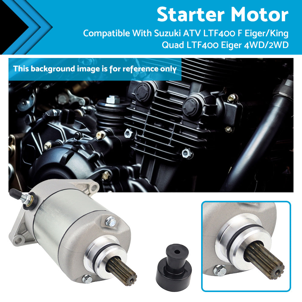 {{ Starter Motor Suitable For Suzuki ATV LTF400 F Eiger King Quad LTF400 Eiger }} - Buy Car Parts Online at {{ Kaka Auto Parts }}.
