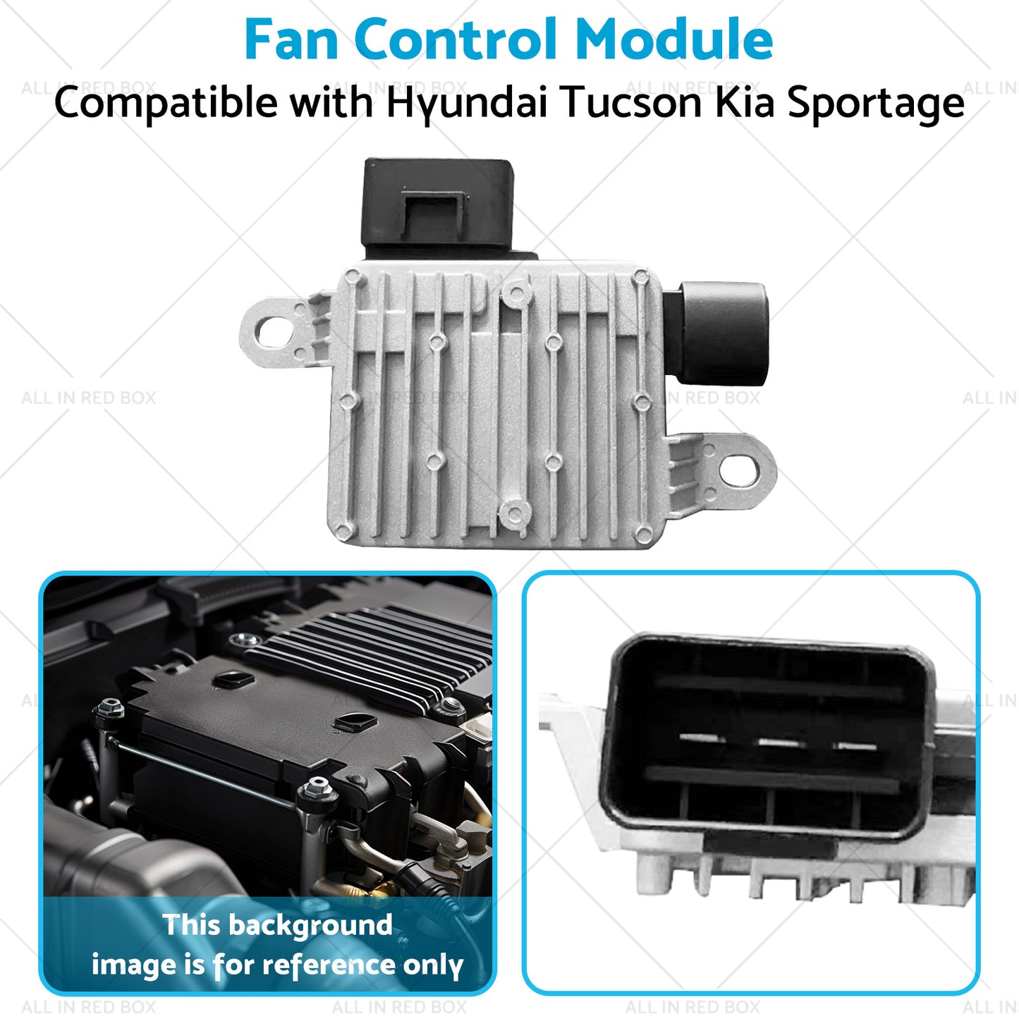 {{ Cooling Fan Control Module Suitable for Hyundai Tucson Kia Sportage 25385-D3500 }} - Buy Car Parts Online at {{ Kaka Auto Parts }}.