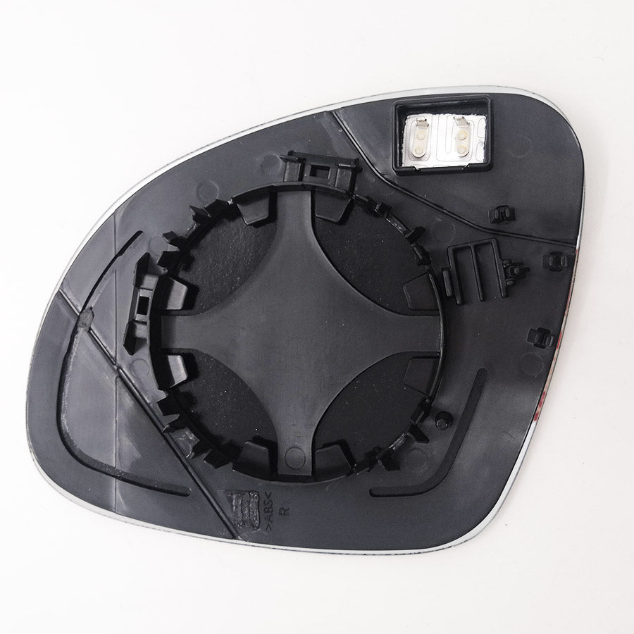 Driver Side Right Mirror Glass With Heated Back Plate for VW Golf MK5 2004-2008