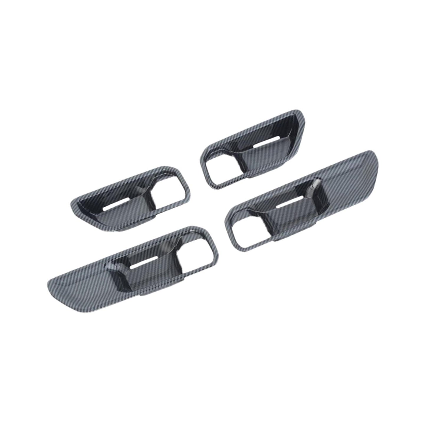 Carbon Inner Door Handle Bowl Cover Trim Suitable For Toyota Prado LC250 24-25