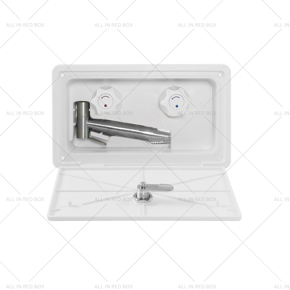 {{ Caravan RV Shower Box Kit External with Lock Exterior Camper Trailer Boat Marine }} - Buy Car Parts Online at {{ Kaka Auto Parts }}.