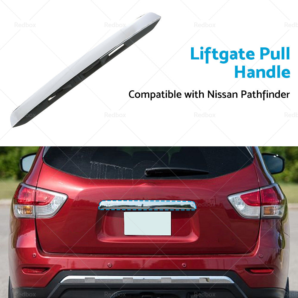 {{ Chrome Rear Liftgate Handle 90810-9PG0A Suitable for Nissan Pathfinder SL 3. 5L }} - Buy Car Parts Online at {{ Kaka Auto Parts }}.