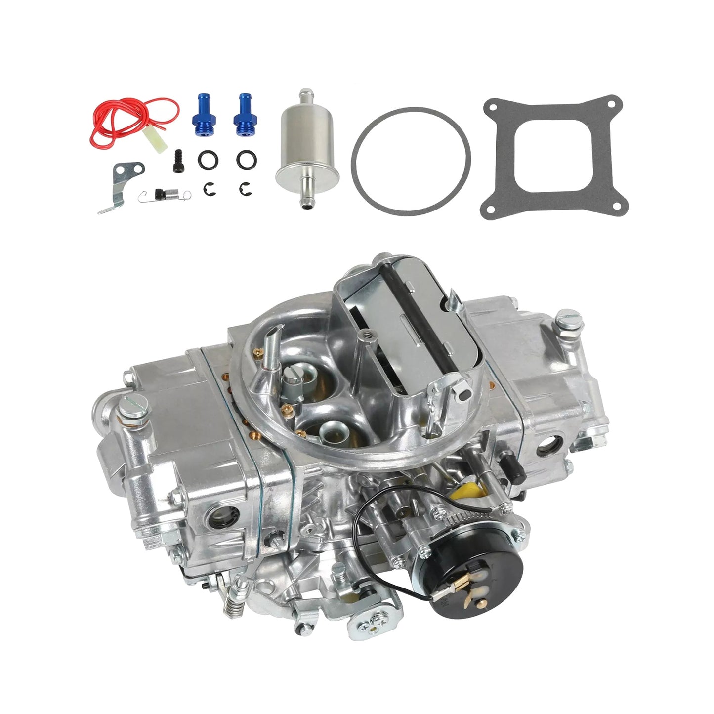 {{ Suitable For 4 Barrel 650 CFM Double-Pumper Carburetor Electric Choke BR-67255 }} - Buy Car Parts Online at {{ Kaka Auto Parts }}.