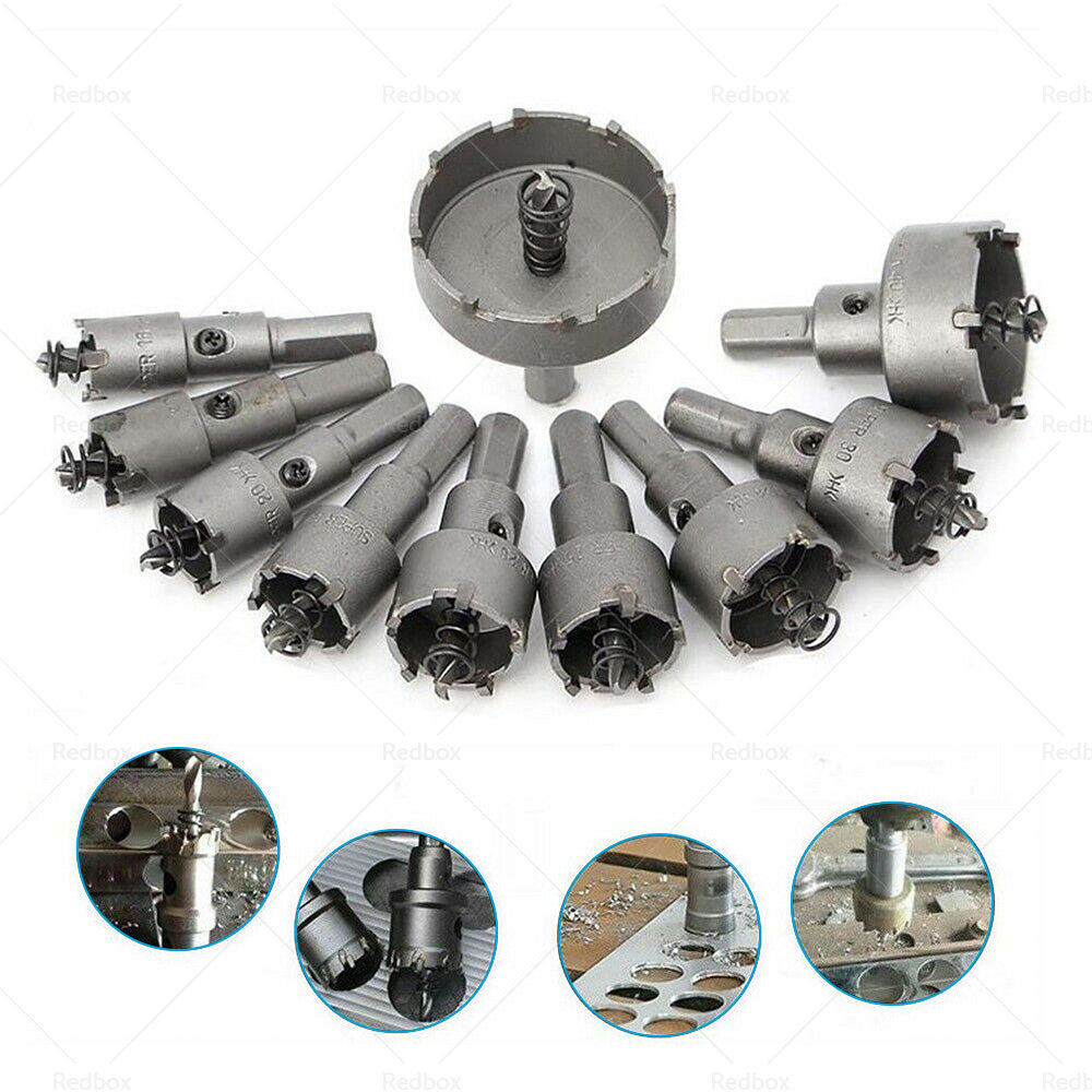 {{ TCT Carbide Tip Hole Saw Carbide Metal Drill Bit Stainless Steel Cutter 16-53mm }} - Buy Car Parts Online at {{ Kaka Auto Parts }}.