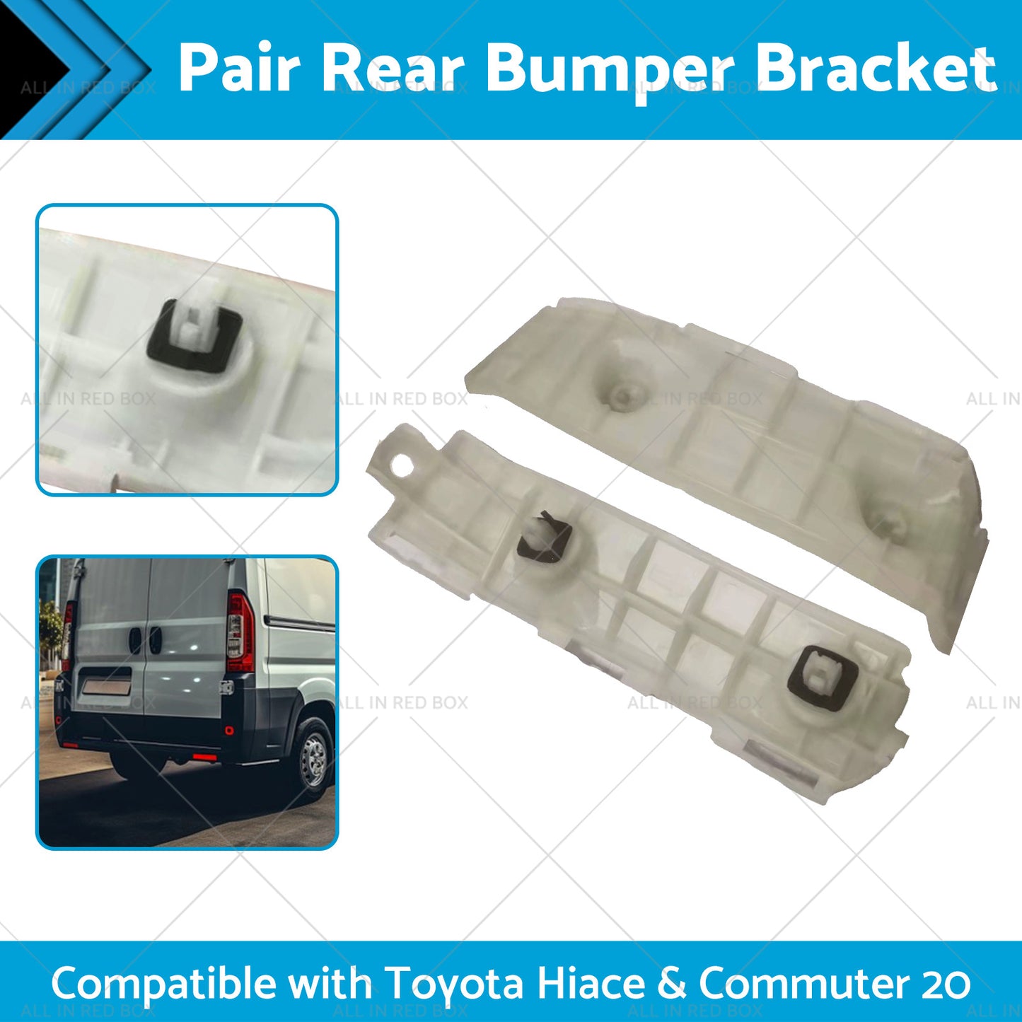 {{ Left Hand Right Hand Rear Bumper Bracket Suitable For Toyota Hiace Commuter05-19 }} - Buy Car Parts Online at {{ Kaka Auto Parts }}.