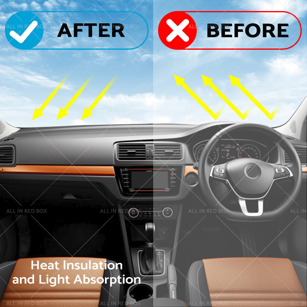 {{ Dash Mat Suitable For Volkswagen VW Polo 6R Series 2010-2017 Dashmat Cover Black }} - Buy Car Parts Online at {{ Kaka Auto Parts }}.