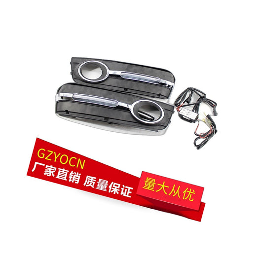 LED Lower Grille DRL Fog Light Frame Suitable for Audi A4 B8 2009-2011