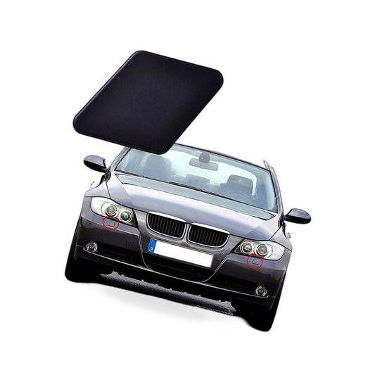 Headlight Washer Nozzle Cover Left Suitable for BMW 3 Series E90 E91 2005-2009