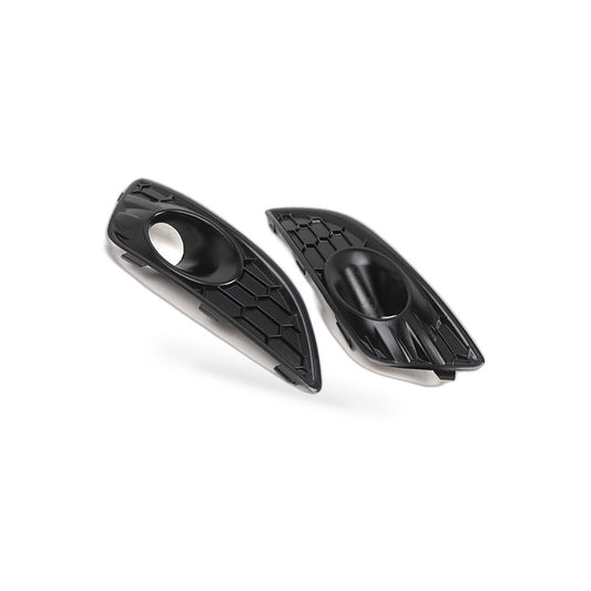 Fog Light Frame Cover Grille Lower Mesh Suitable for Ford Fiesta 2013-2016 Gloss