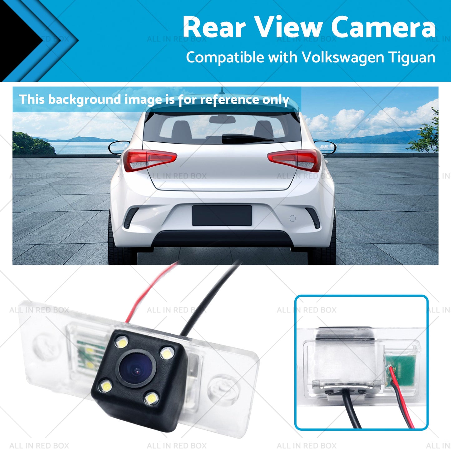 {{ Rear View Camera Suitable for Volkswagen Tiguan 1 2007-2016 Touareg 1 2001-2010 }} - Buy Car Parts Online at {{ Kaka Auto Parts }}.