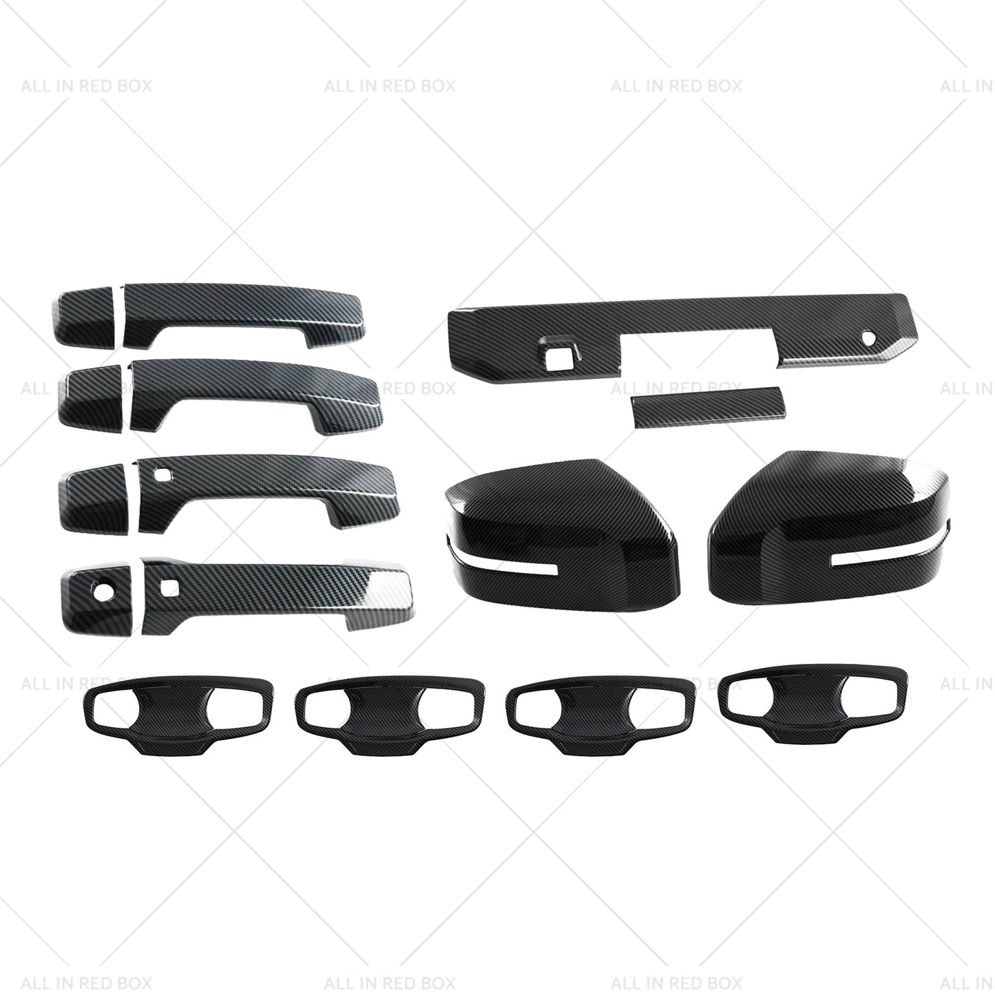 Front Mirror & Rear Door Handle Bowl Cover Suitable For Mitsubishi Triton 23-25