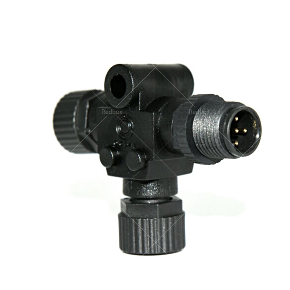 NMEA2000 5 Pins T Connector for Garmin Lowrance Simrad B and G Navico Networks Black