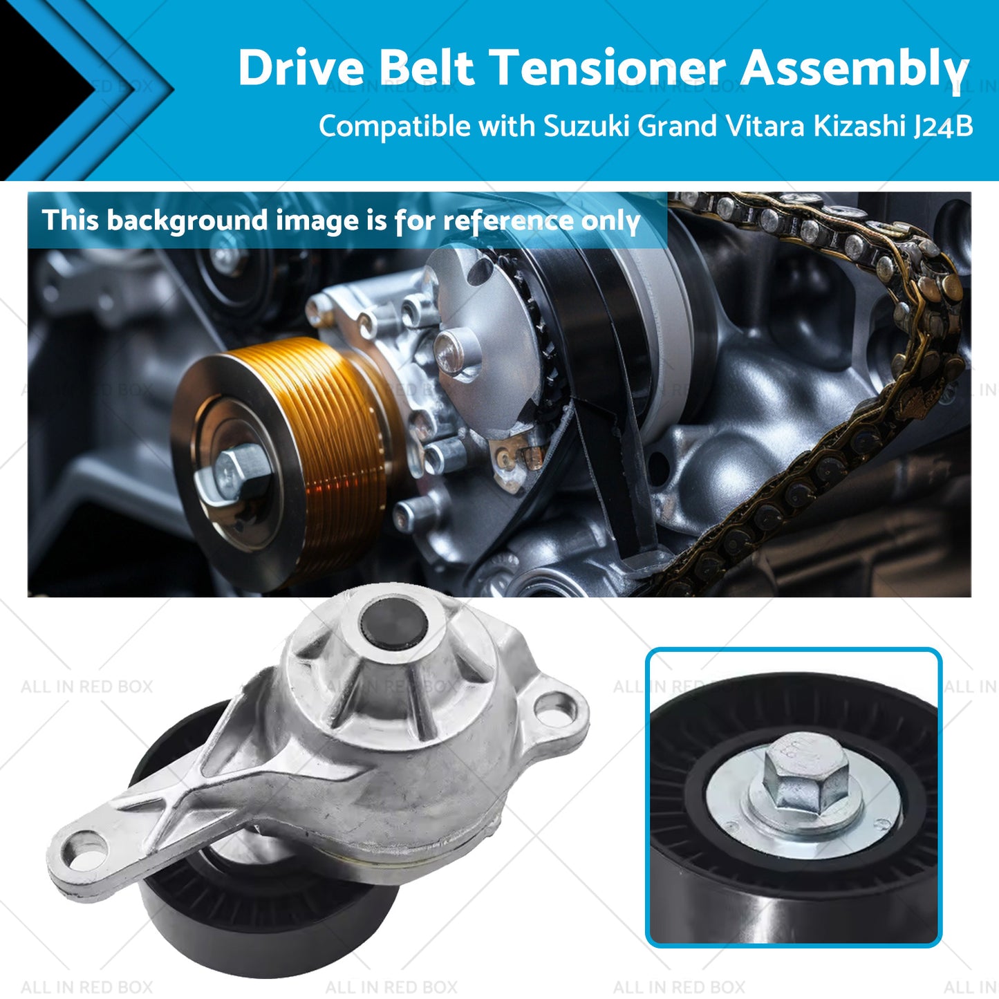 Drive Belt Tensioner Assembly Suitablefor Suzuki Grand Vitara Kizashi Jb424 J24B