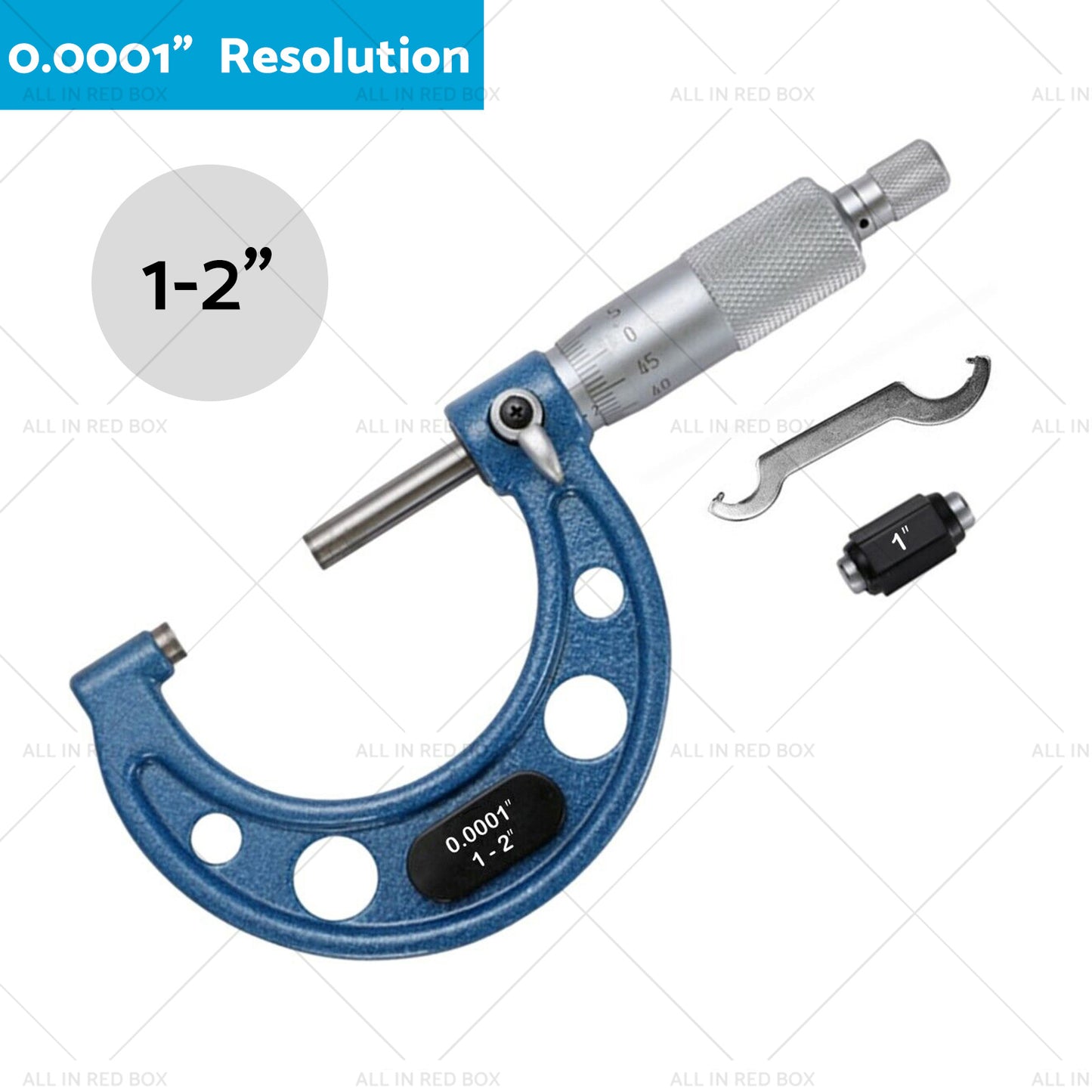 {{ 6pcs or set 0-6 inch Outside Micrometer set Machinist Tool Carbide 0. 0001 inch }} - Buy Car Parts Online at {{ Kaka Auto Parts }}.