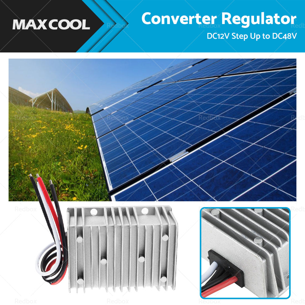 {{ Waterproof DC 12V to DC 48V 8A Step-Up Booster Power Converter Regulator }} - Buy Car Parts Online at {{ Kaka Auto Parts }}.