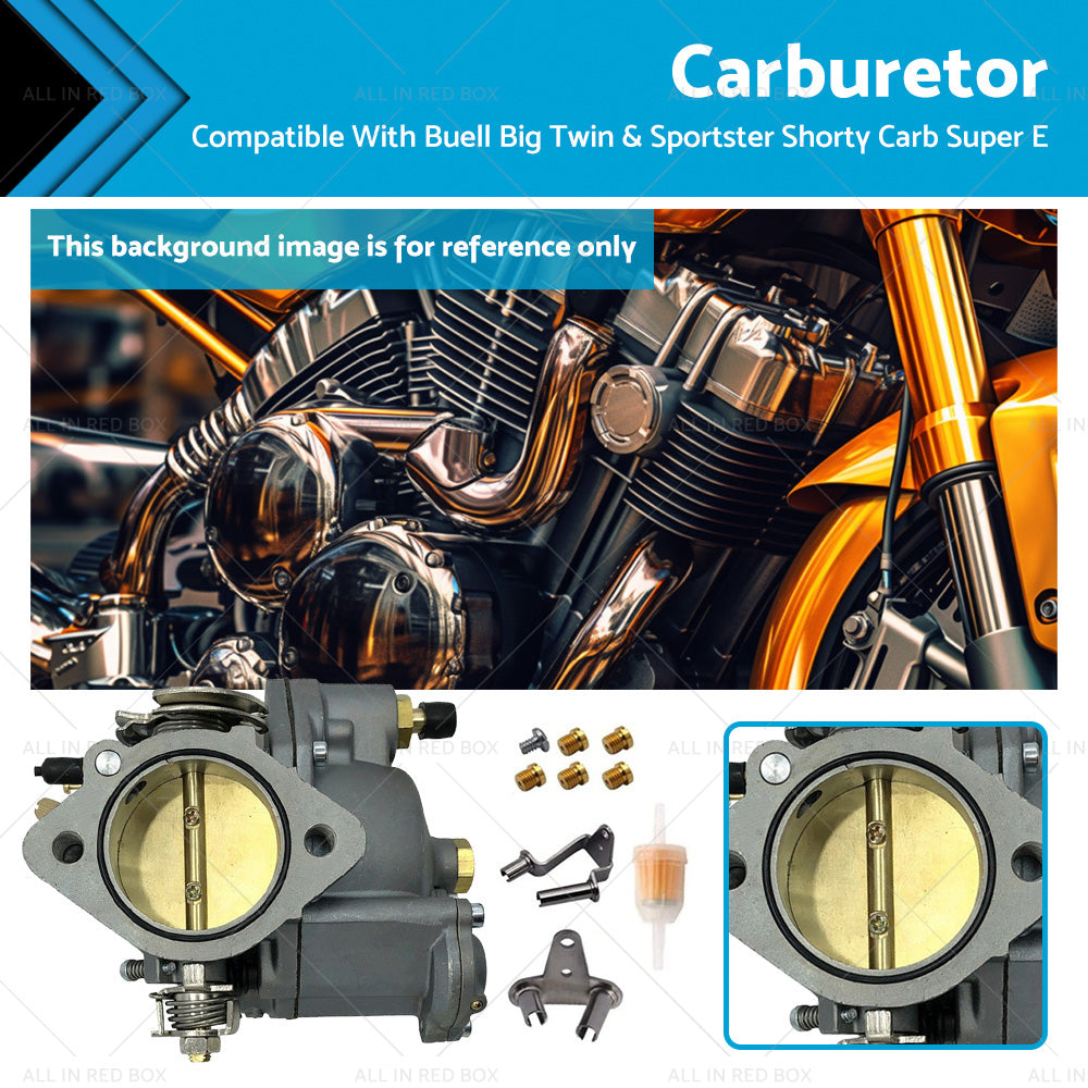 Carburetor Carb Suitable For Buell Big Twin and Sportster Shorty Carb Super E