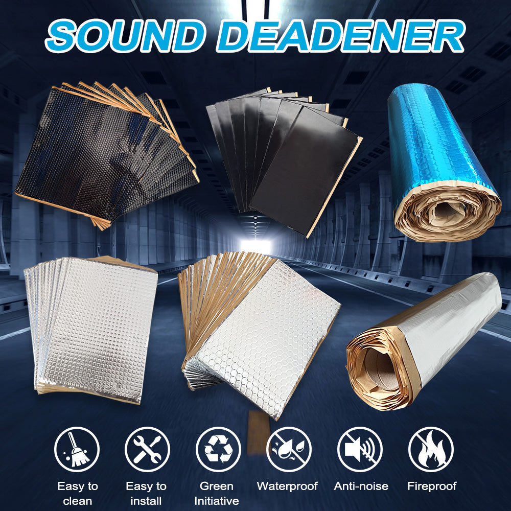 Car Butyl Rubber Sound Deadener Proofing Roll Insulation Self Adhesive