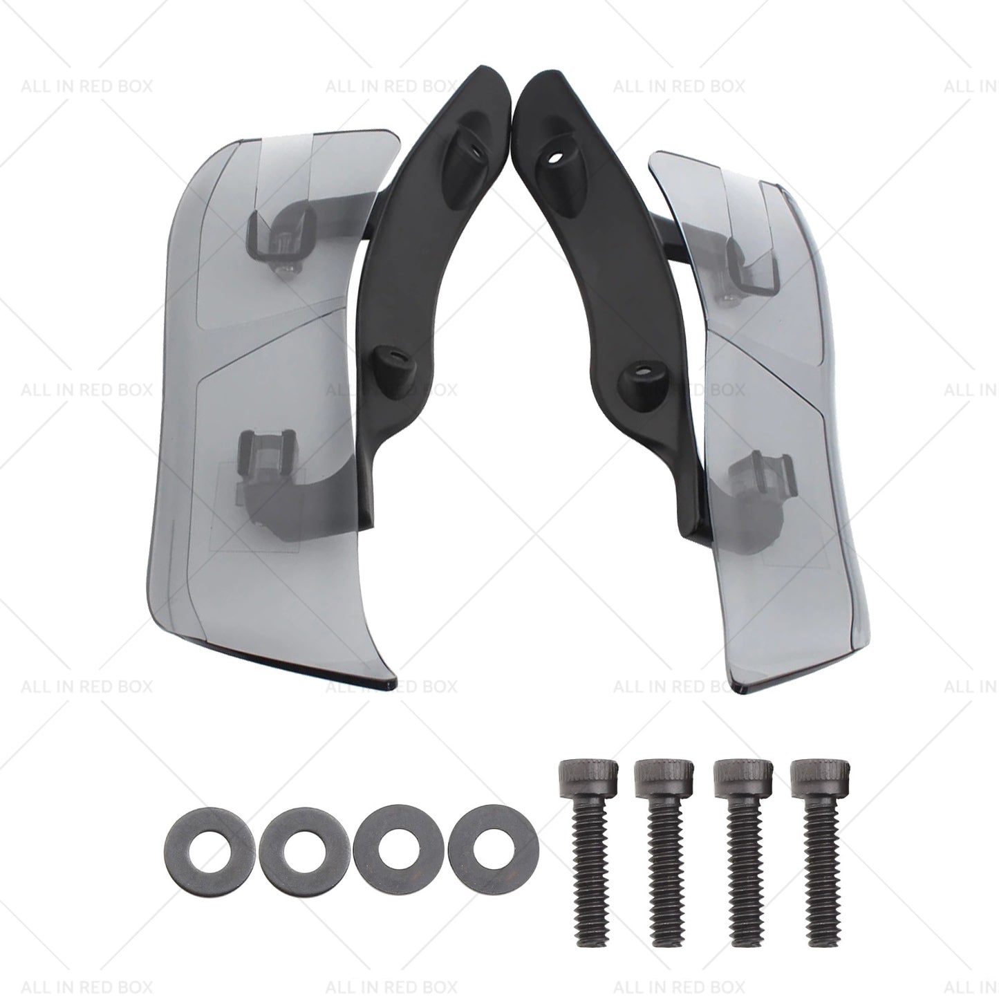 {{ Adjustable Upper Fairing Side Wind Air Deflector Suitable For Harley Road Glide }} - Buy Car Parts Online at {{ Kaka Auto Parts }}.