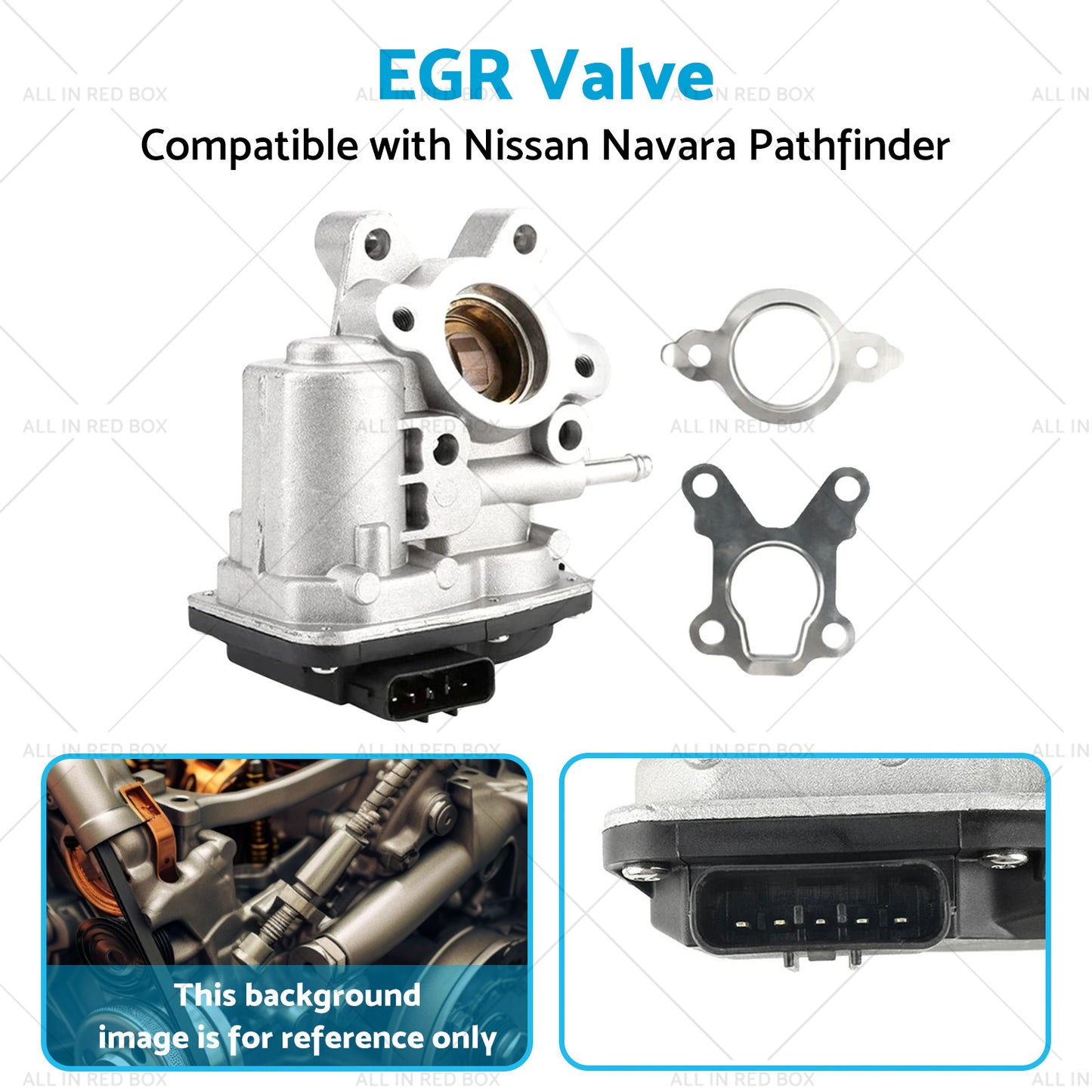 {{ EGR Valve Suitable For Nissan Navara D22 D40 R51 Pathfinder MNT YD25 14710-EC00D }} - Buy Car Parts Online at {{ Kaka Auto Parts }}.