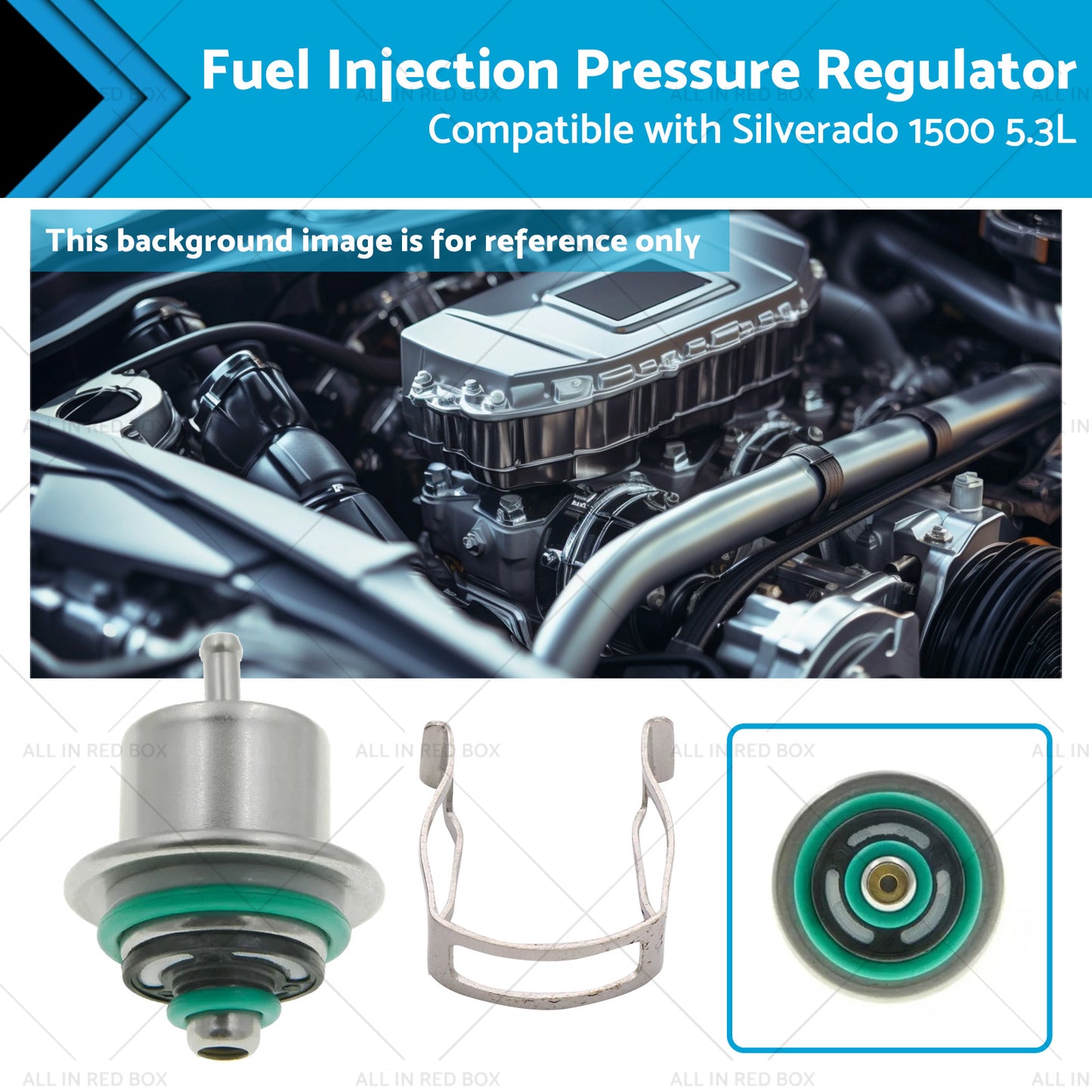 {{ Fuel Injection Pressure Regulator Suitable for 219765 Silverado 1500 5. 3L 02-05 }} - Buy Car Parts Online at {{ Kaka Auto Parts }}.