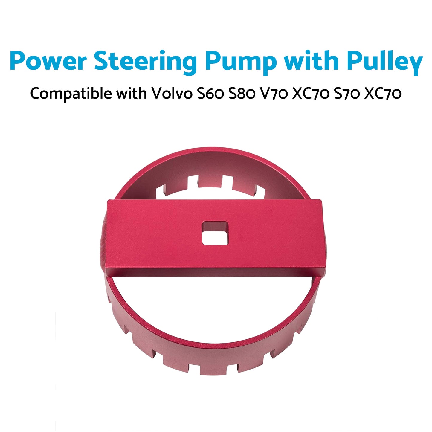 {{ 1x Power Steering Pump with Pulley Suitable for Volvo S60 S80 V70 XC70 S70 XC70 }} - Buy Car Parts Online at {{ Kaka Auto Parts }}.