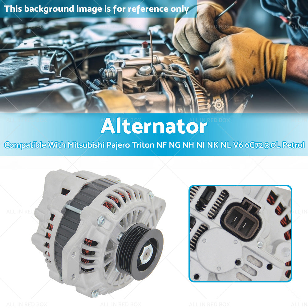 Alternator Suitable For Mitsubishi Pajero NF NG NH NJ NK NL V6 engine 6G72 3. 0L