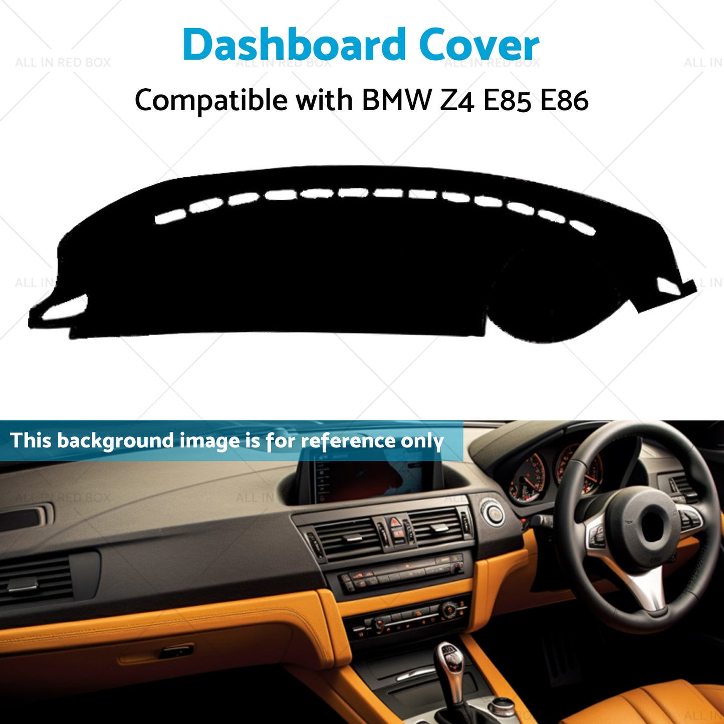 {{ Suitable for BMW Z4 E85 E86 No GPS 2003-2008 Dashboard Cover Dash Mat }} - Buy Car Parts Online at {{ Kaka Auto Parts }}.