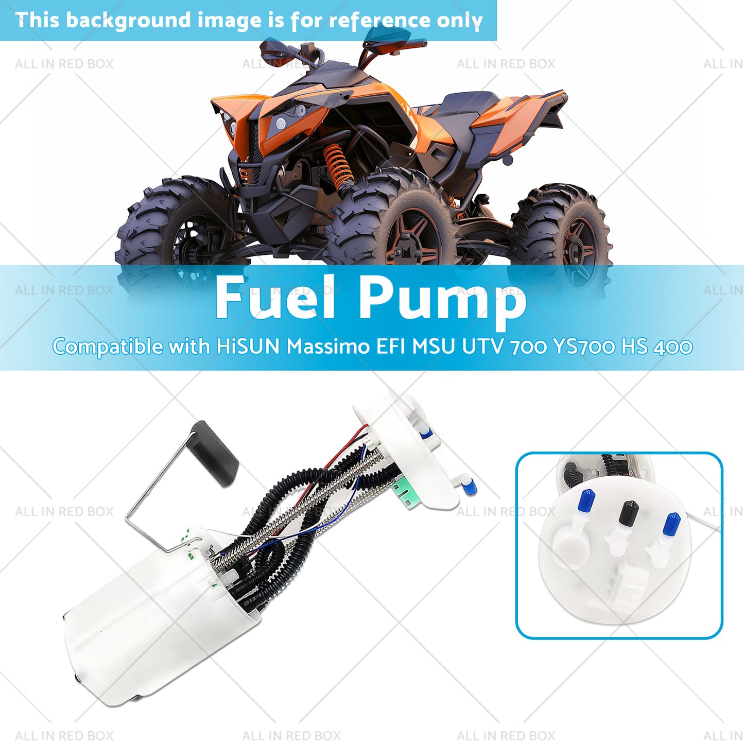 {{ Fuel Pump Suitablefor HiSUN Massimo EFI MSU UTV 700 YS700 HS 400 800 UTV 500 MSU }} - Buy Car Parts Online at {{ Kaka Auto Parts }}.