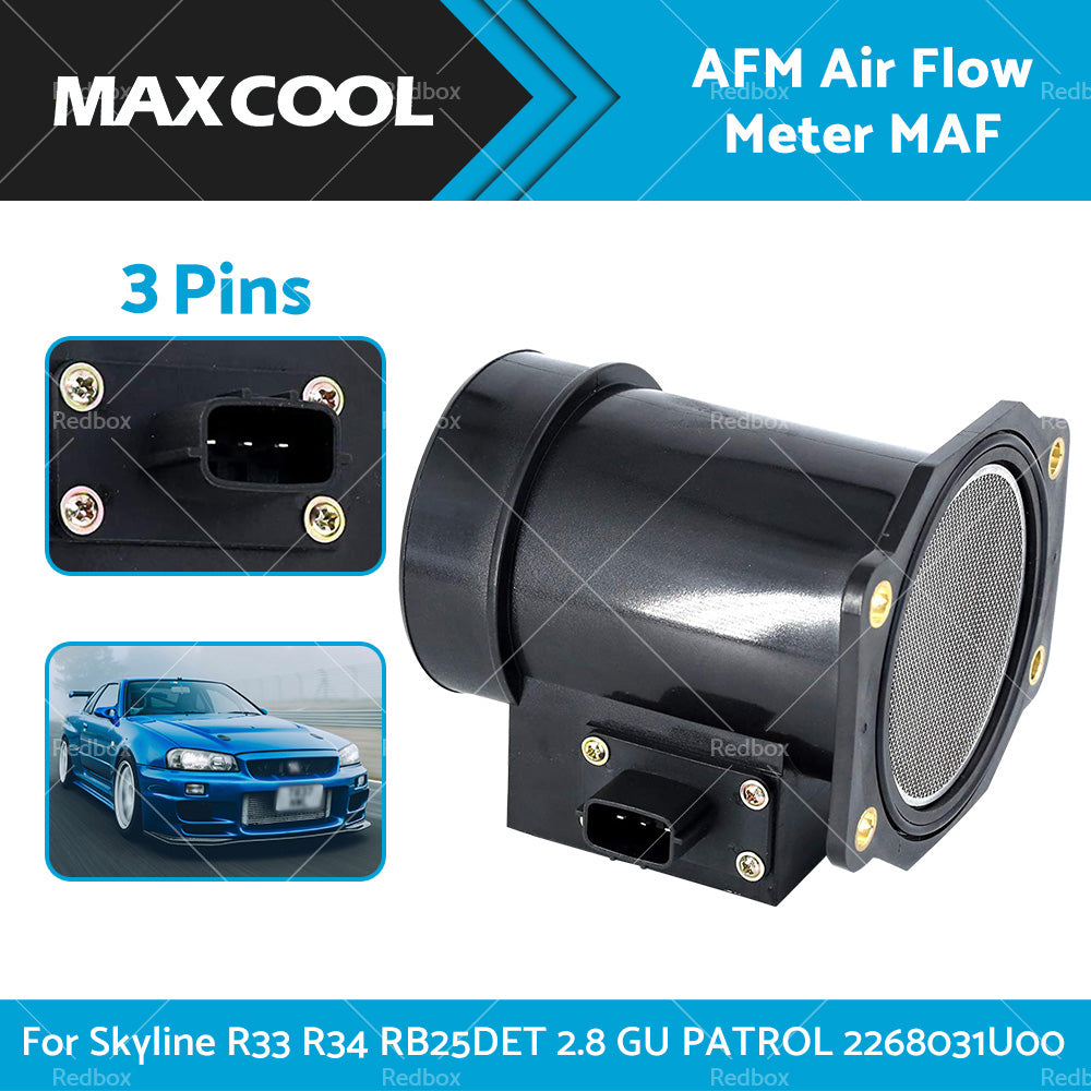 2268031U00 AFM Air Flow Meter MAF Fits for Skyline R33 R34 RB25DET 2. 8 GU PATROL
