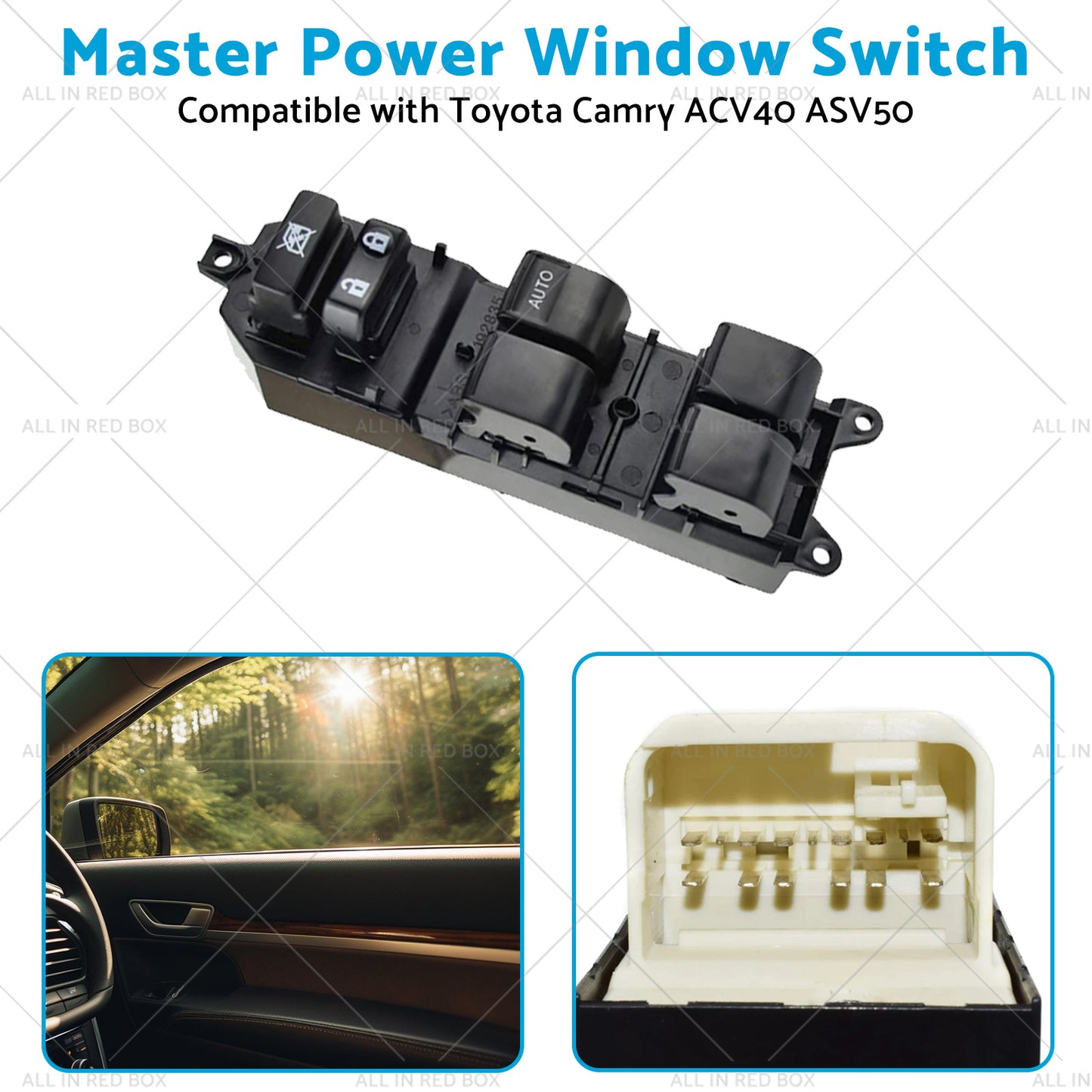 {{ 8482006090 Master Power Window Switch Suitablefor Toyota Camry ACV40 ASV50 Yaris }} - Buy Car Parts Online at {{ Kaka Auto Parts }}.