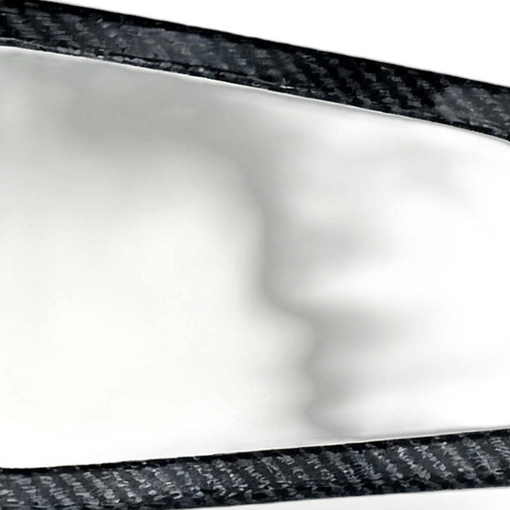 Shift Lever Trim Suitable for Ford Focus 2012-2018 MT Silver Gray Carbon Fiber - XQ1