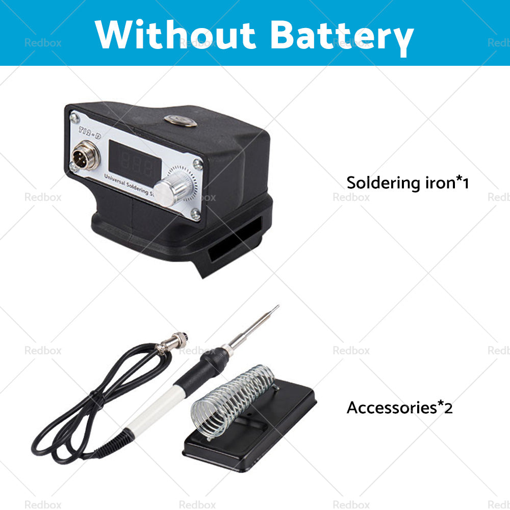 Portable Cordless Soldering Iron Station Welding Tool for Makita Battery