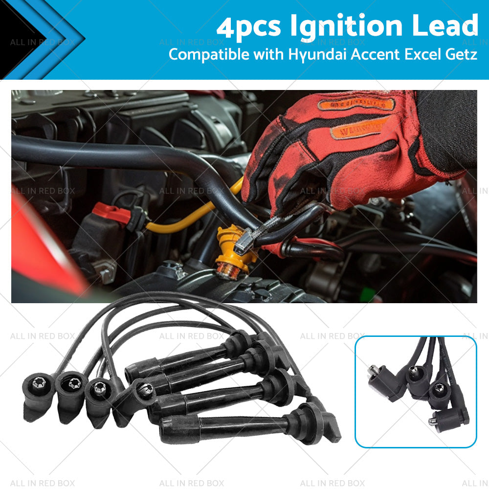 Ignition Leads Spark Lead Suitable for Hyundai Getz Accent Excel Kia 27501-26C00