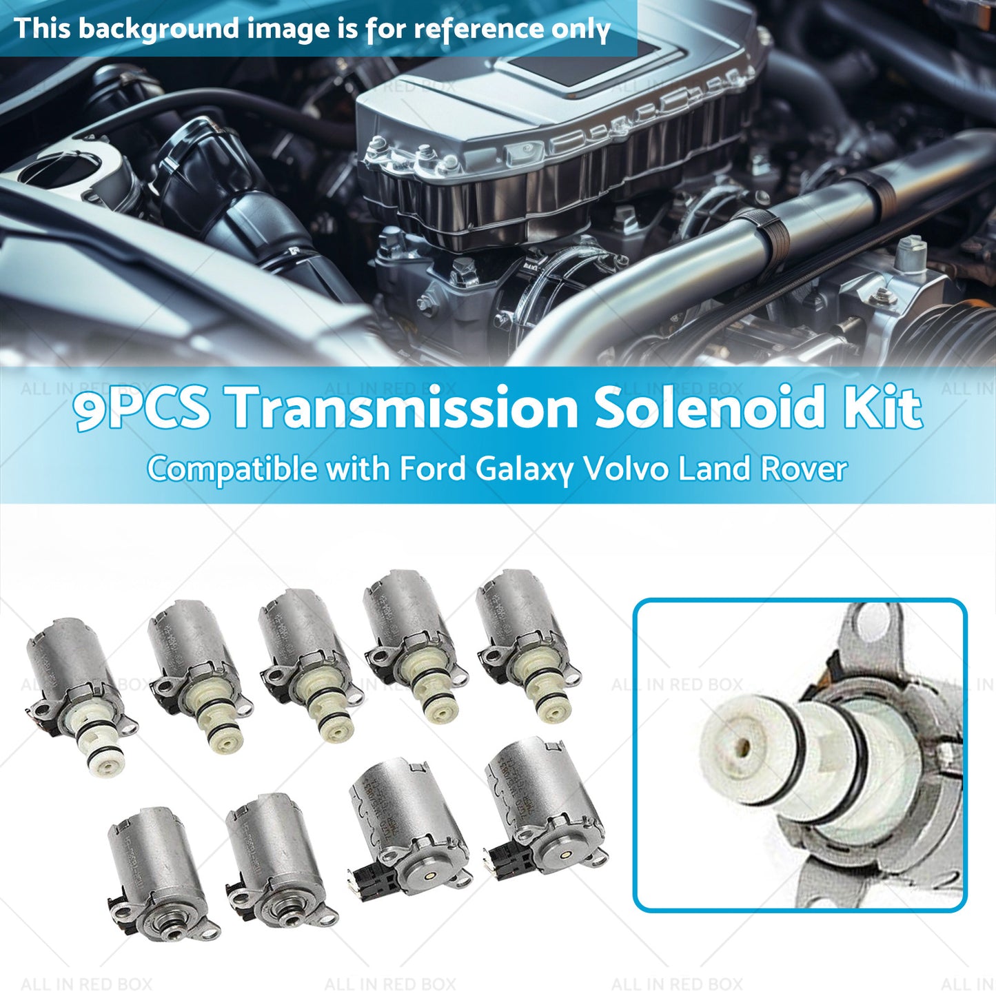 MPS6 Transmission Solenoid Kit Suitable For Ford Galaxy Volvo Land Rover 6 Speed