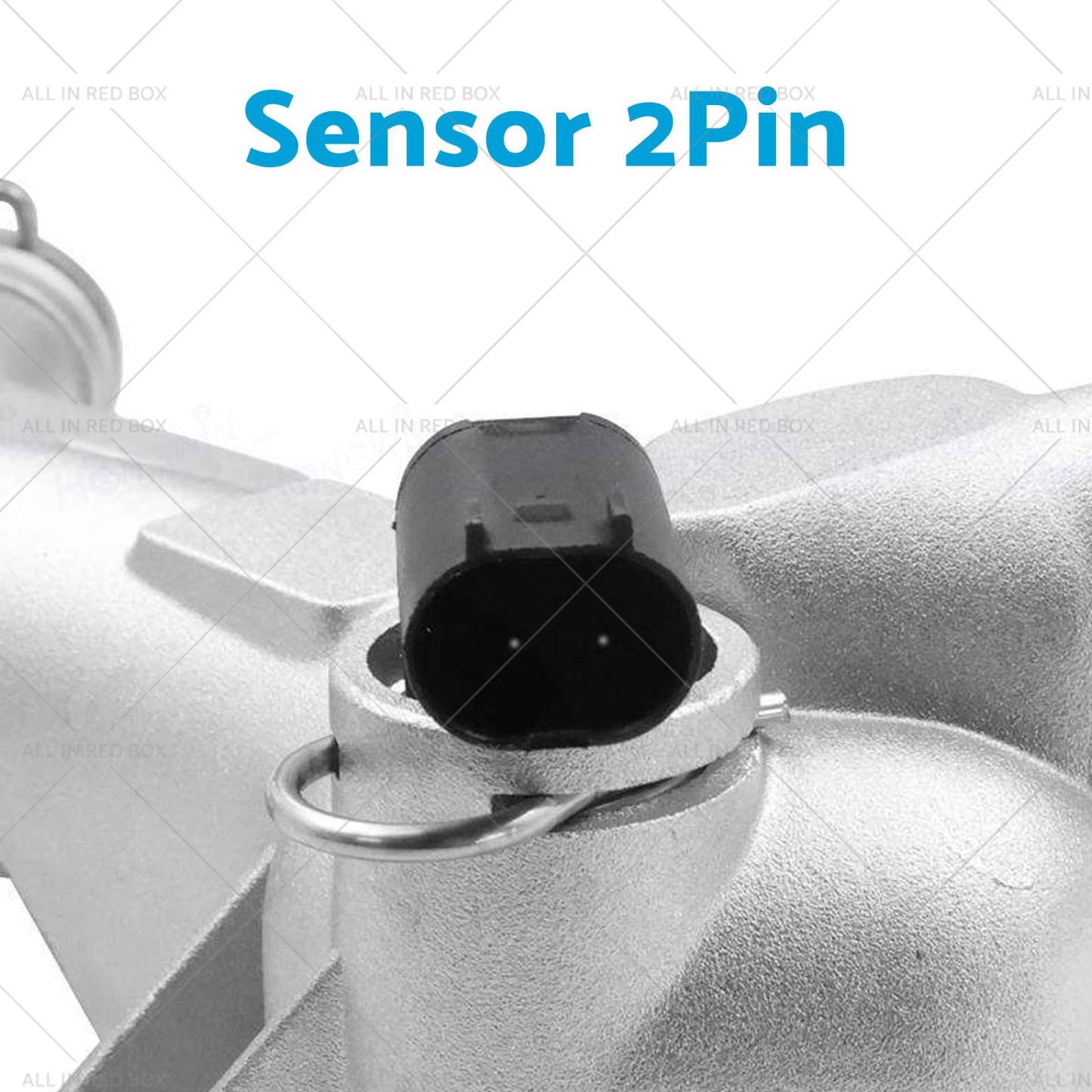 {{ Water Outlet Thermostat Housing Aluminum Suitable for Chevy Cruze 1. 4L 11-18 }} - Buy Car Parts Online at {{ Kaka Auto Parts }}.