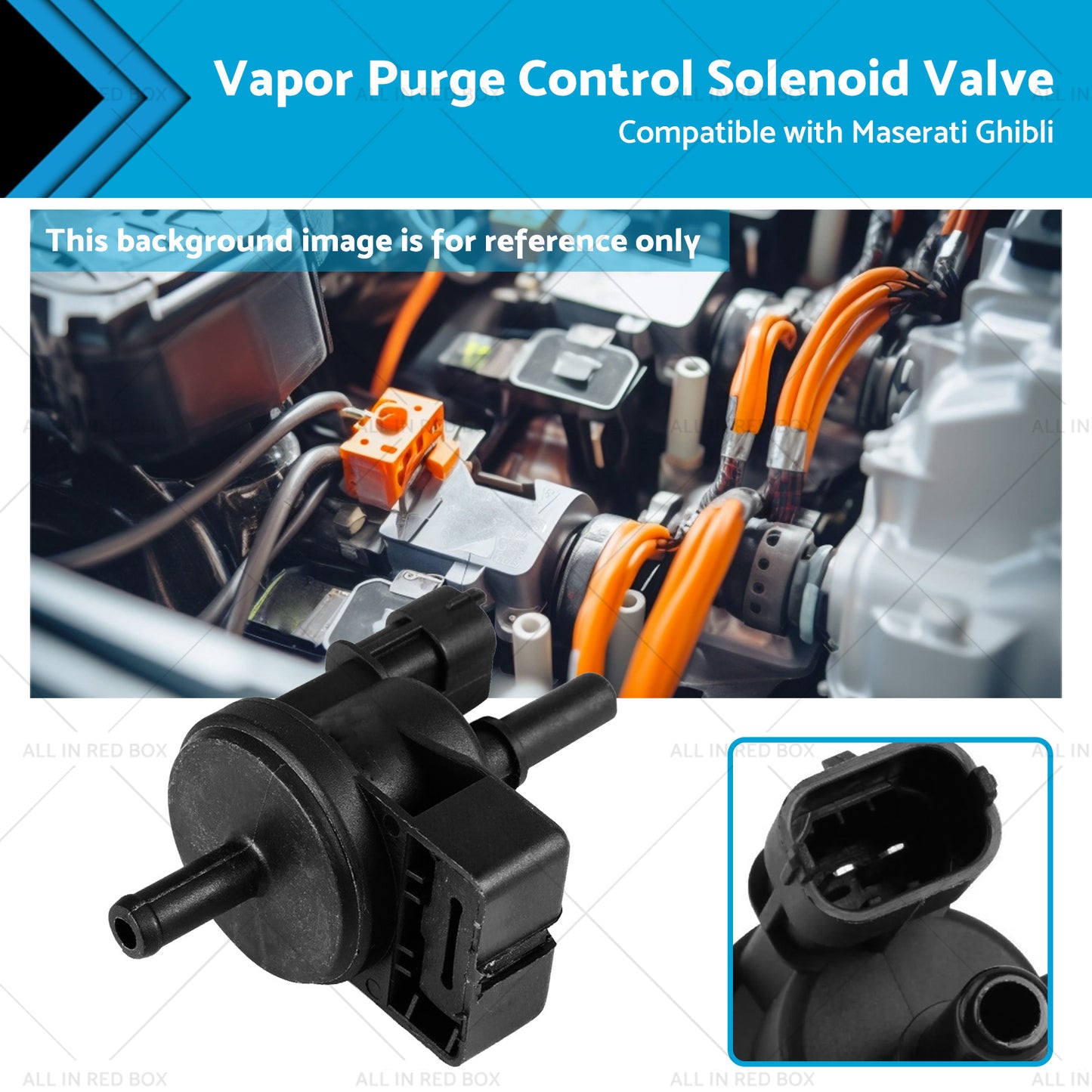 {{ Vapor Purge Control Solenoid Valve Suitable for Maserati Ghibli 14-19 0280142414 }} - Buy Car Parts Online at {{ Kaka Auto Parts }}.