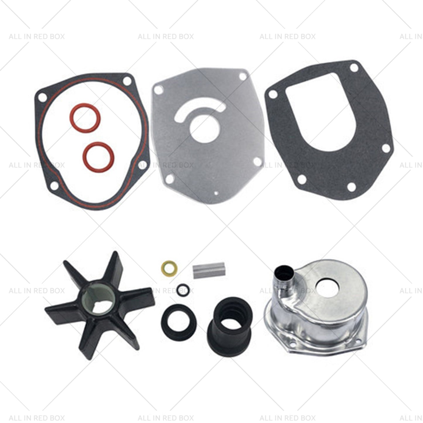 {{ Water Pump Impeller with Housing Kit Suitable for Outboards Mercury Mariner }} - Buy Car Parts Online at {{ Kaka Auto Parts }}.