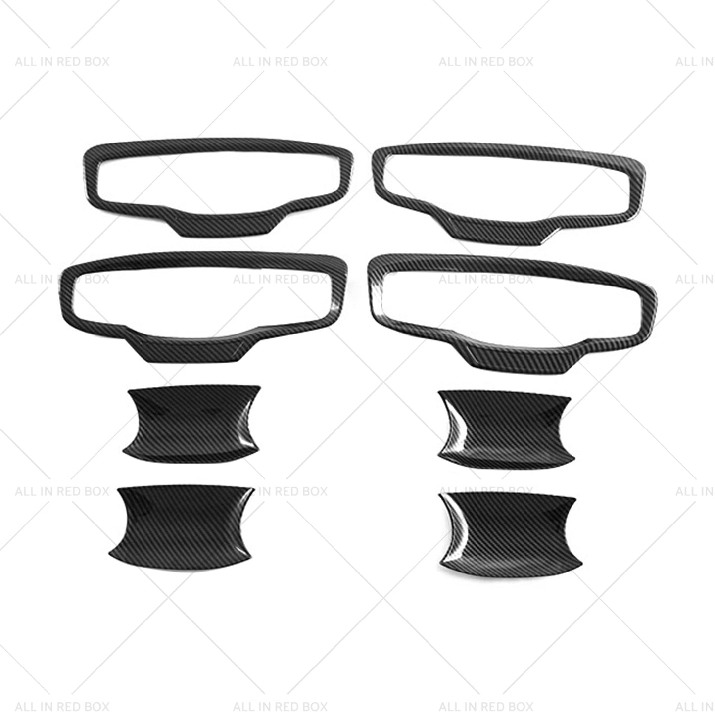 Front Mirror & Rear Door Handle Bowl Cover Suitable For Mitsubishi Triton 23-25