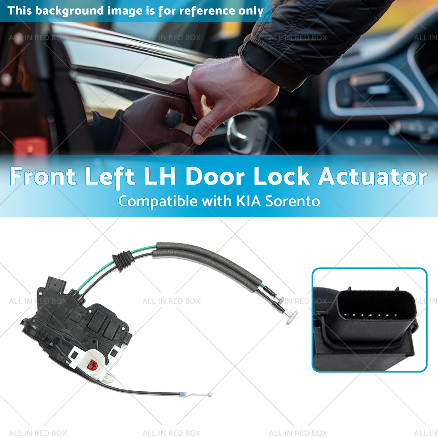 {{ 813102P000 Front Left LH Door Lock Actuator Suitable for KIA Sorento 2011-2015 }} - Buy Car Parts Online at {{ Kaka Auto Parts }}.