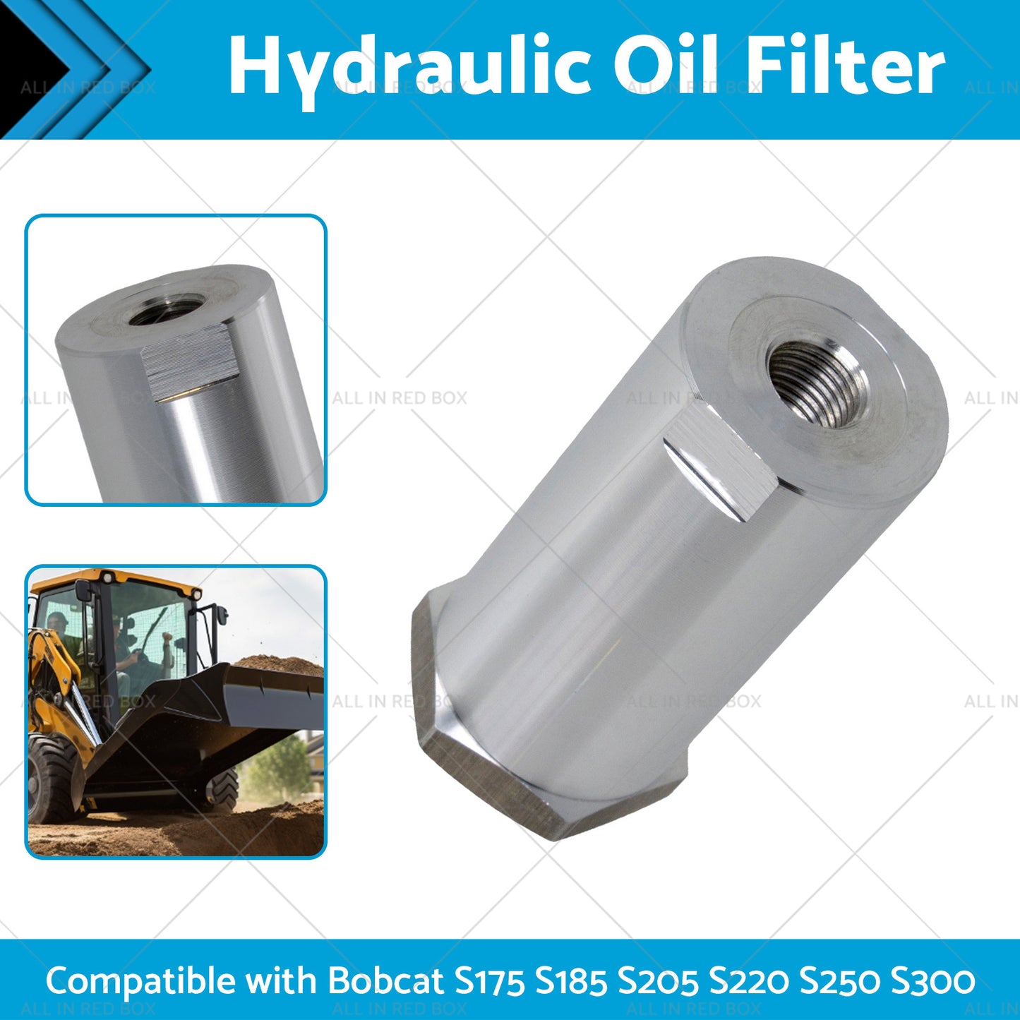 {{ Hydraulic Case Drain Filter 6661022 For Bobcat S175 S185 S205 S220 S250 S300 }} - Buy Car Parts Online at {{ Kaka Auto Parts }}.