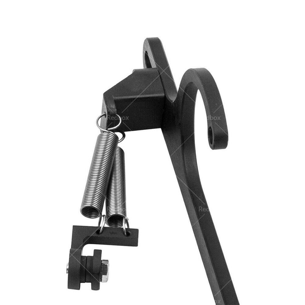 {{ Throttle Cable Bracket Carburetor Billet Aluminum Black Fits For Carb 4150 4160 }} - Buy Car Parts Online at {{ Kaka Auto Parts }}.