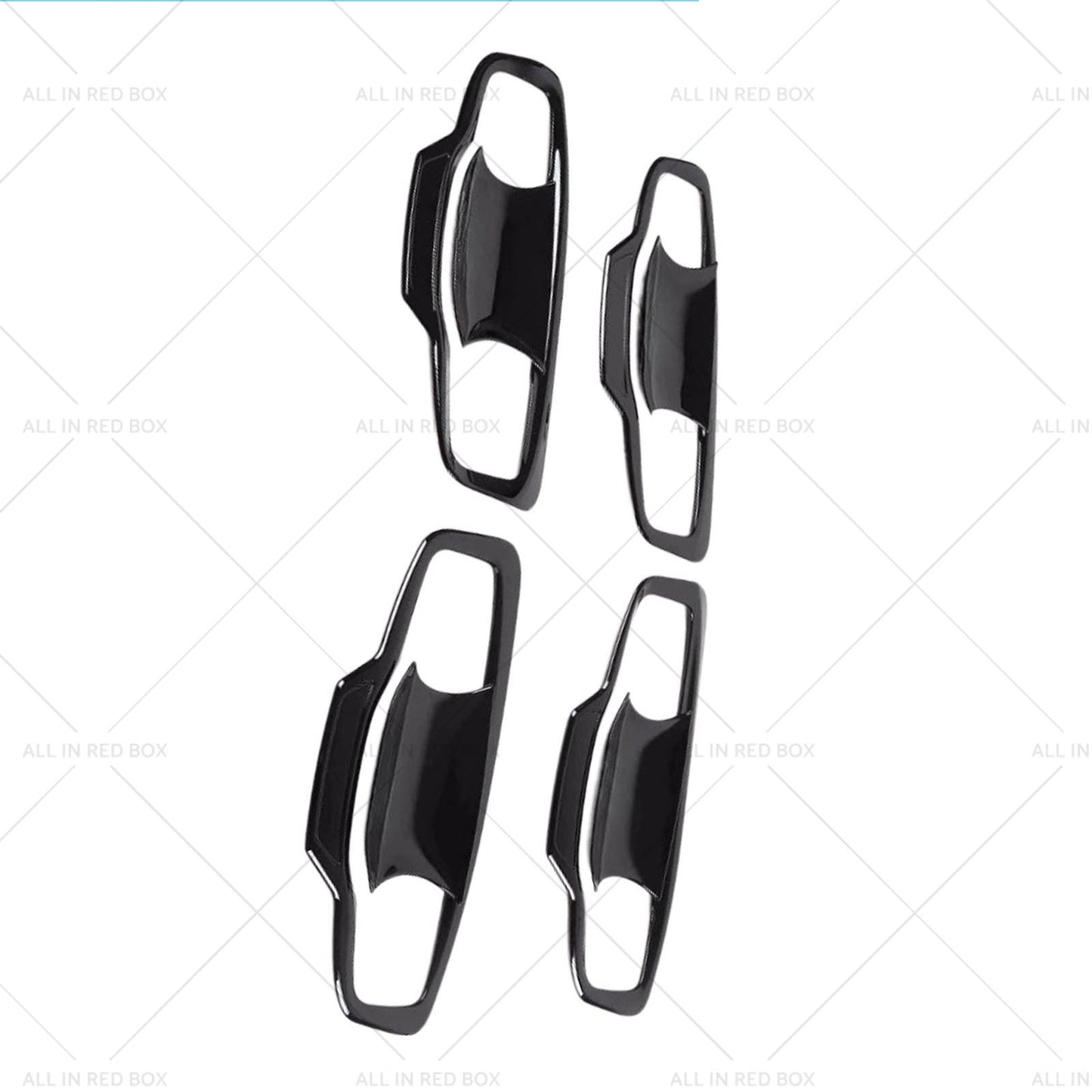 Door Handle Bowl Cover Trim Gloss Black Suitable For Mitsubishi Triton MV 2024+