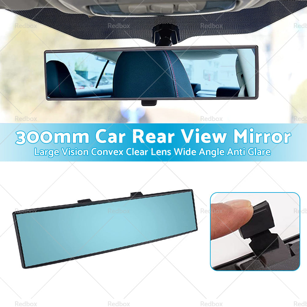 {{ 300mm Car Rear View Mirror Large Vision Convex Clear Lens Wide Angle Anti Glare }} - Buy Car Parts Online at {{ Kaka Auto Parts }}.