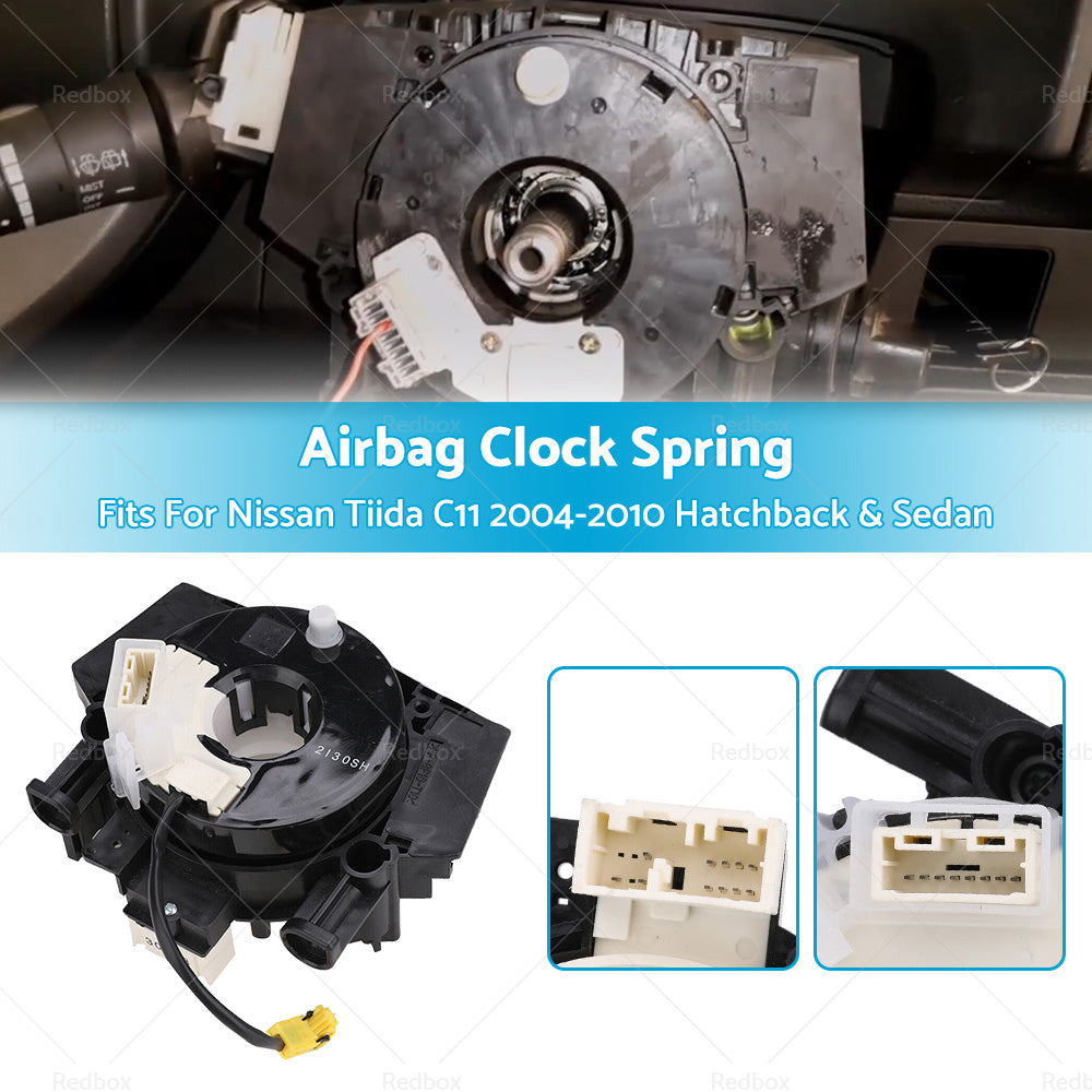 {{ Spiral Airbag Clock Spring Fits For Nissan Tiida C11 2004-2010 Hatchback and Sedan }} - Buy Car Parts Online at {{ Kaka Auto Parts }}.