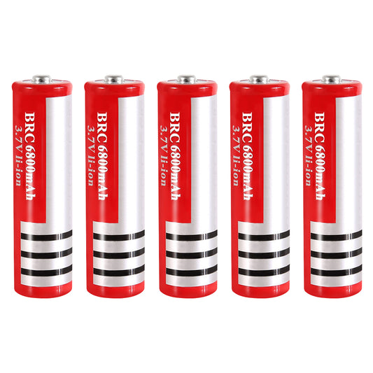 2x / 5x 3.7V 6800mAh Li-ion Rechargeable Battery