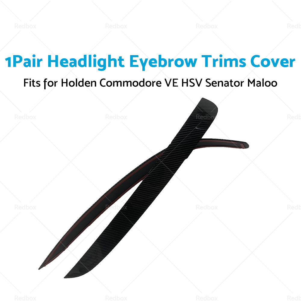 {{ Carbon Fiber Head Light Eyelids Eyebrows Lid For Holden VE Commodore SS SSV SV6 }} - Buy Car Parts Online at {{ Kaka Auto Parts }}.