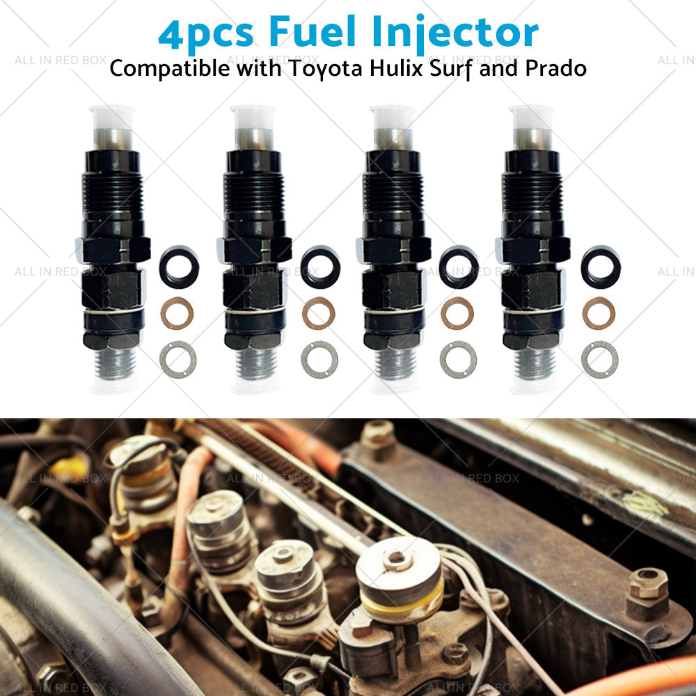 {{ Diesel Fuel Injector Suitable for Toyota Hilux Surf Prado 1KZ-TE 3L 23600-69165 }} - Buy Car Parts Online at {{ Kaka Auto Parts }}.